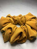Mustard Yellow Scrunchie