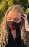 Face Mask- HAIRSTYLIST - Love, Shears, Eco friendly, reusable, custom design, pocket for filter, washable, breathable cotton